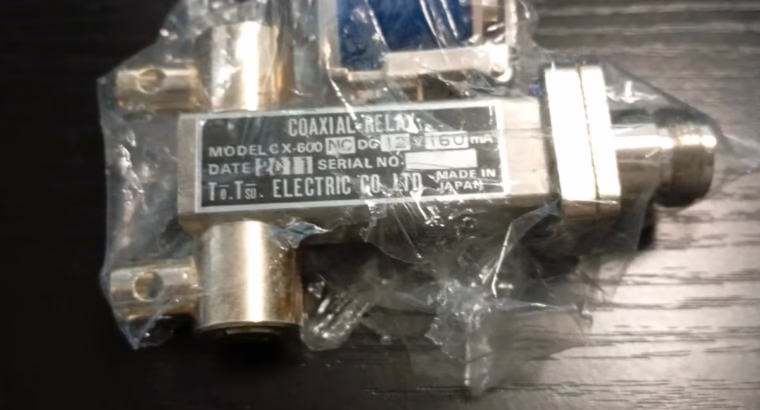 Rele Coaxial Tohtsu CX-600NC