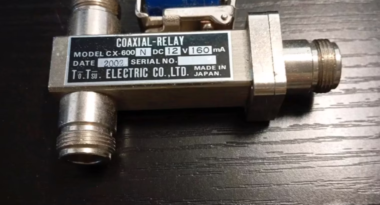 Rele Coaxial Tohtsu CX-600N