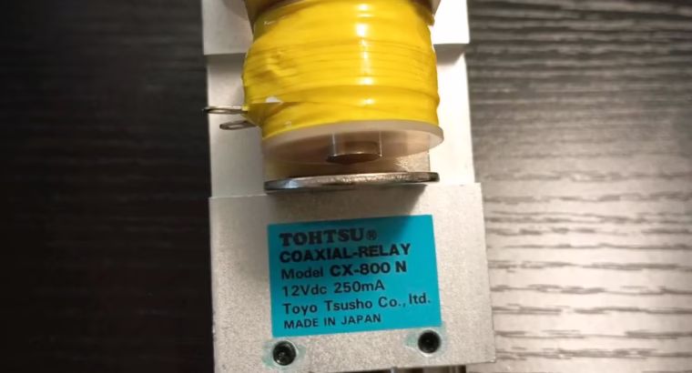 Rele Coaxial Tohtsu CX-800N