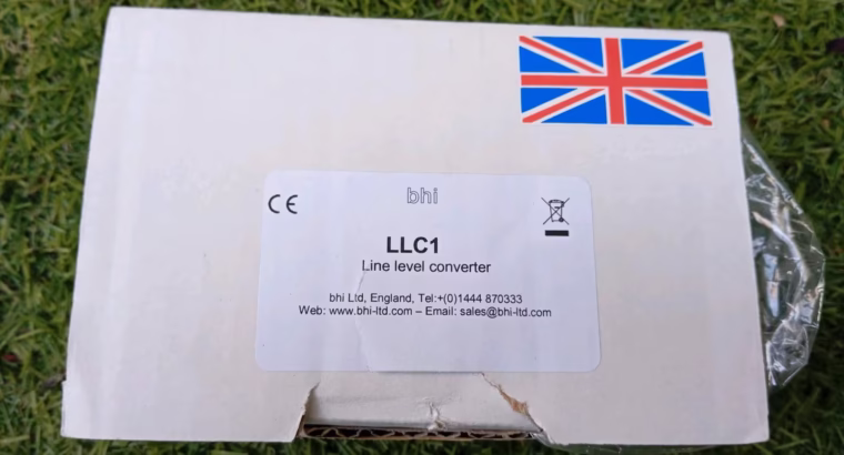 BHI LLC1 Line Level converter