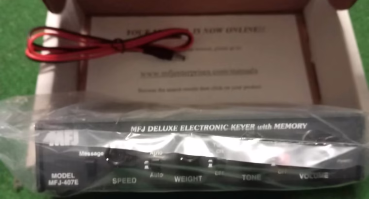 MFJ-407E CW KEYER