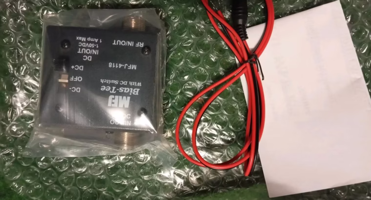 MFJ-4118 Bias-T para conmutación de equipos y antenas