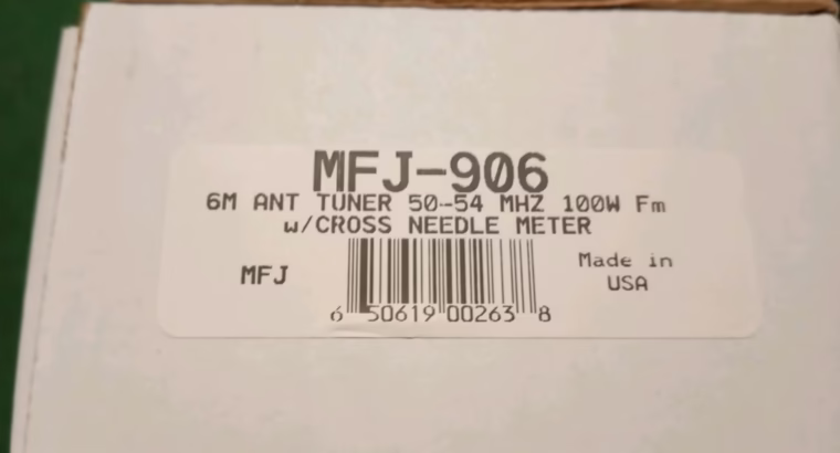 Acoplador de antenas 6m MFJ-906